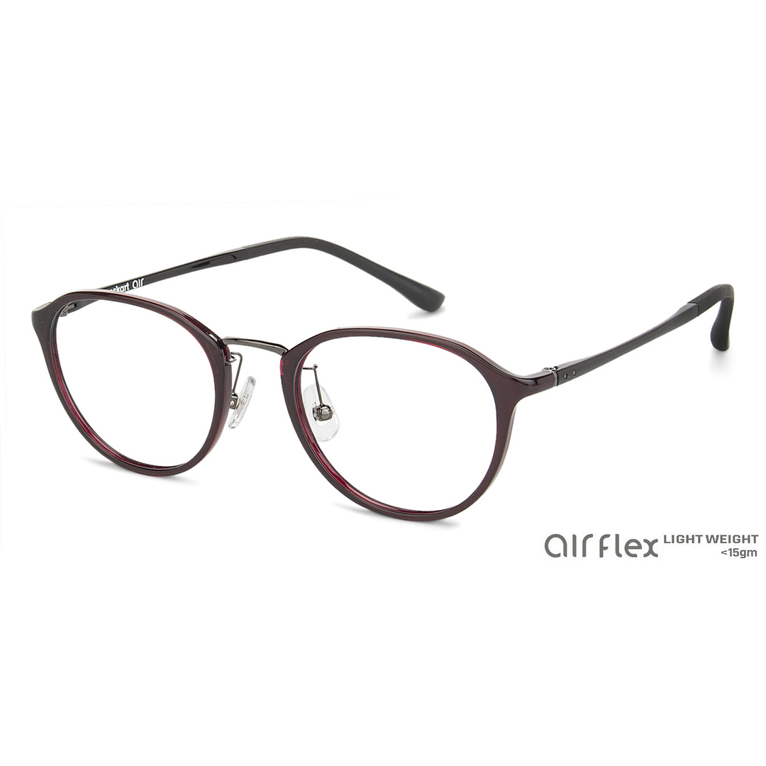 Lenskart Air Online Purple Full Rim Round left side