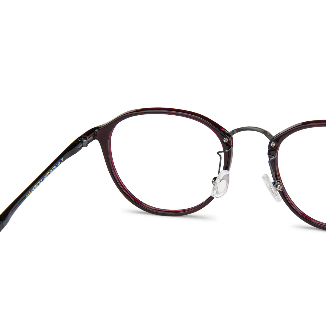 Lenskart Air Online Purple Full Rim Round right side