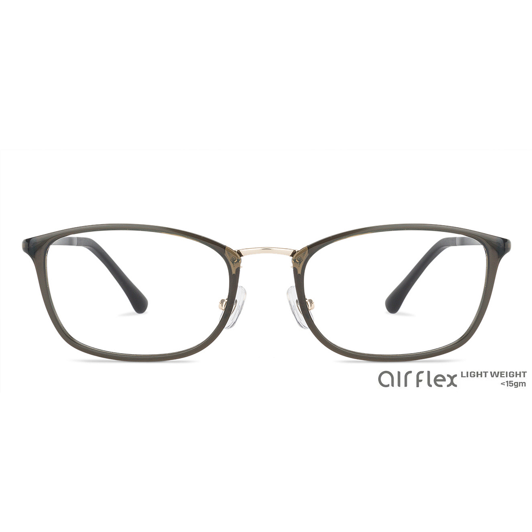 Lenskart Air Online Light Green Full Rim Rectangle right side