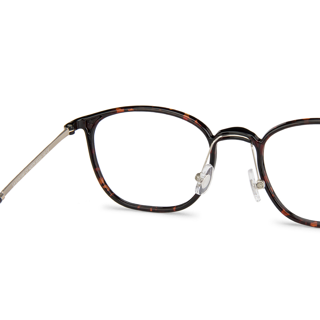 Lenskart Air Light Brown Full Rim Square right side
