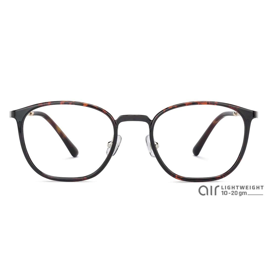 Lenskart Air Light Brown Full Rim Square right side