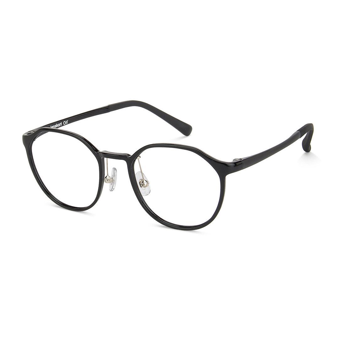 Lenskart Air Online Black Full Rim Round right side