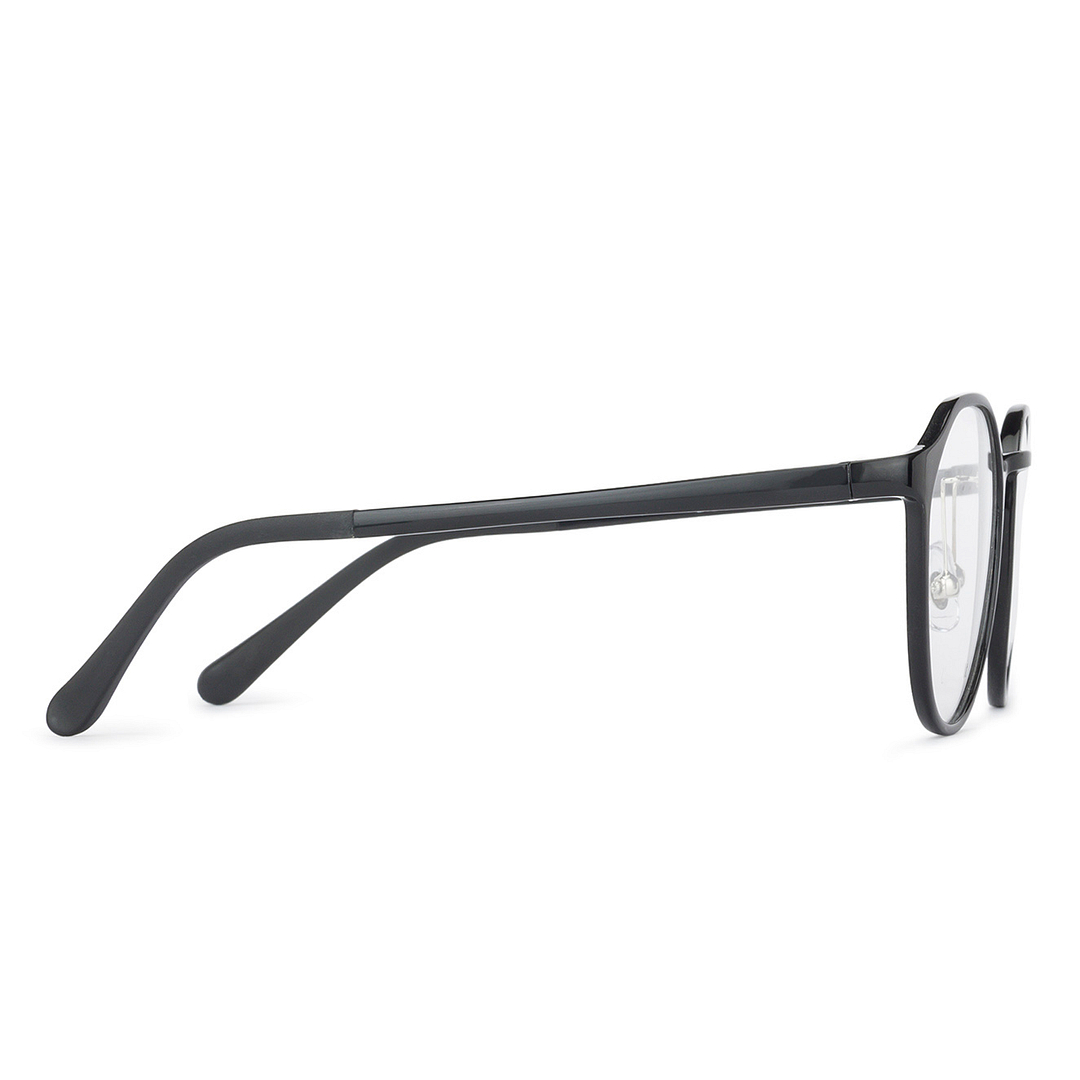 Lenskart Air Online Black Full Rim Round left side