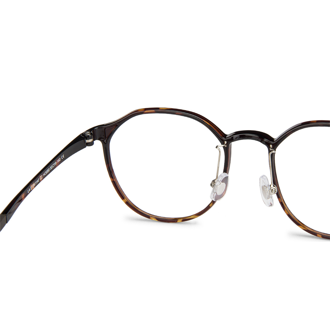 Lenskart Air Online Light Brown Full Rim Round right side
