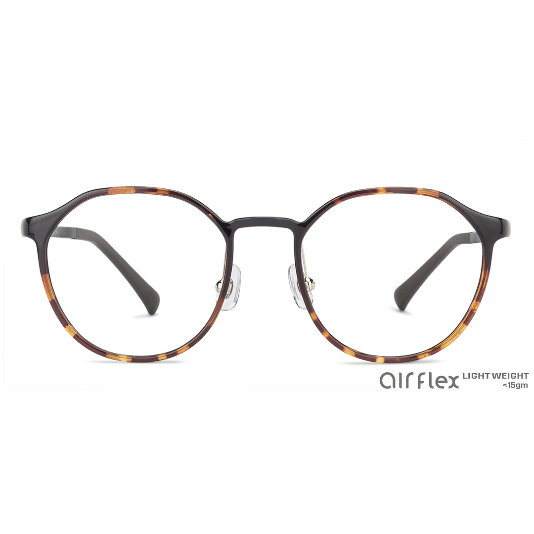 Lenskart Air Online Light Brown Full Rim Round right side