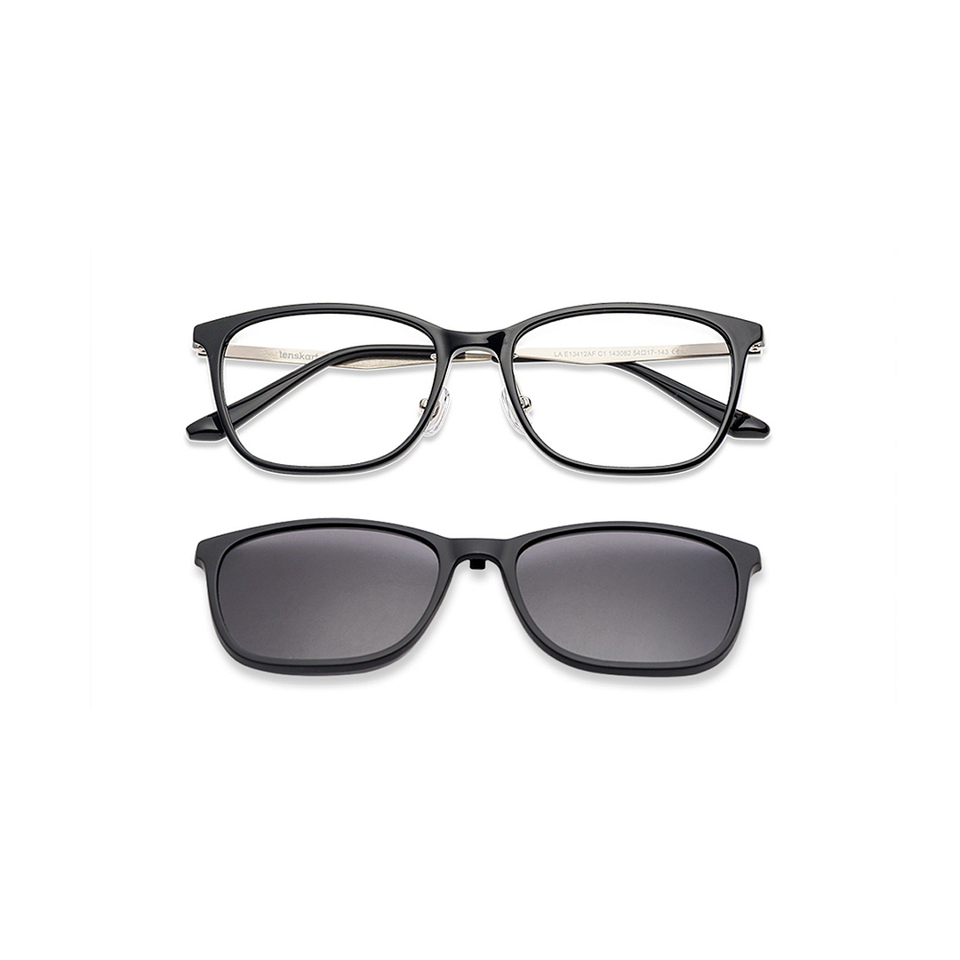 Lenskart Air Online Black Full Rim Square left side