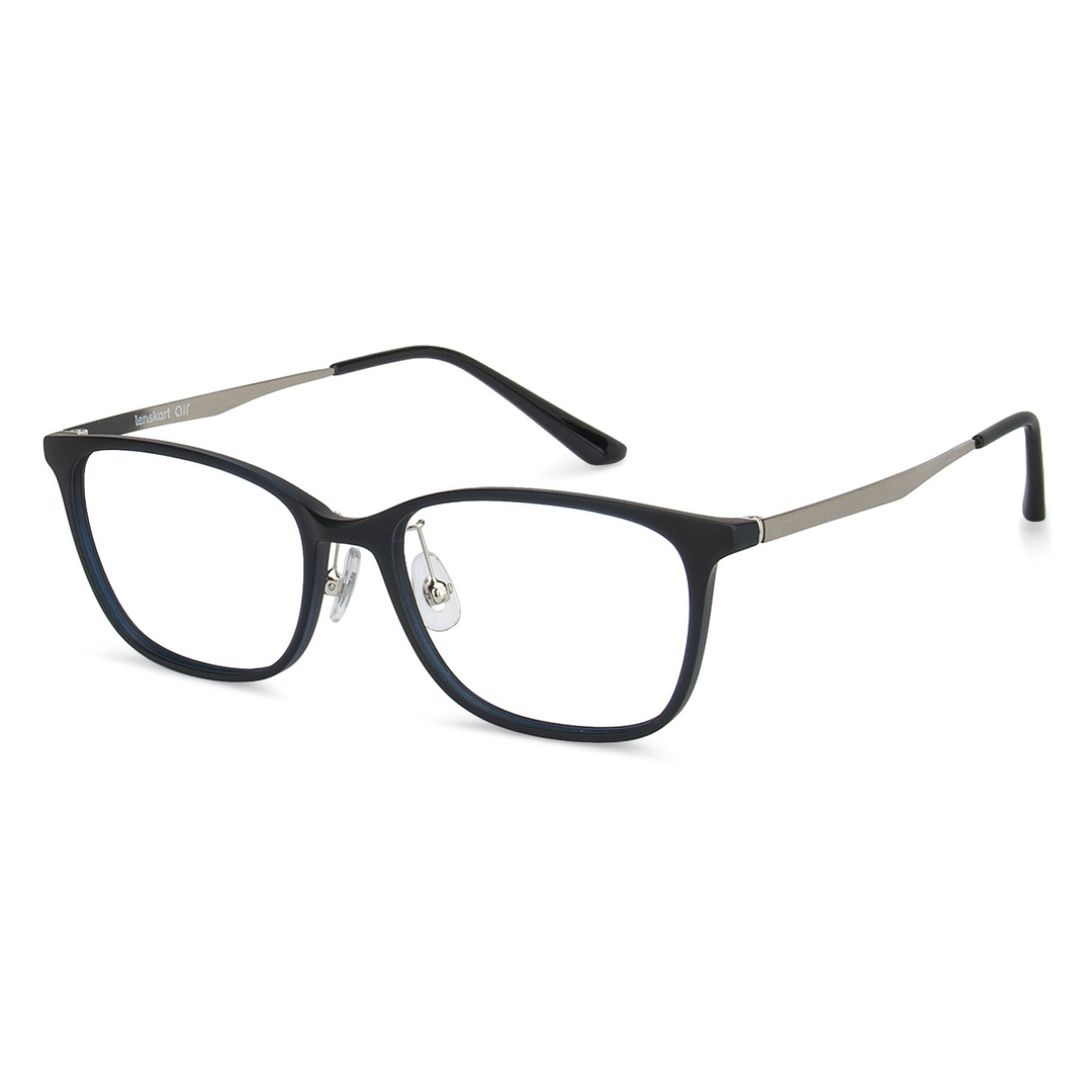 Lenskart Air Sky Blue Full Rim Square left side