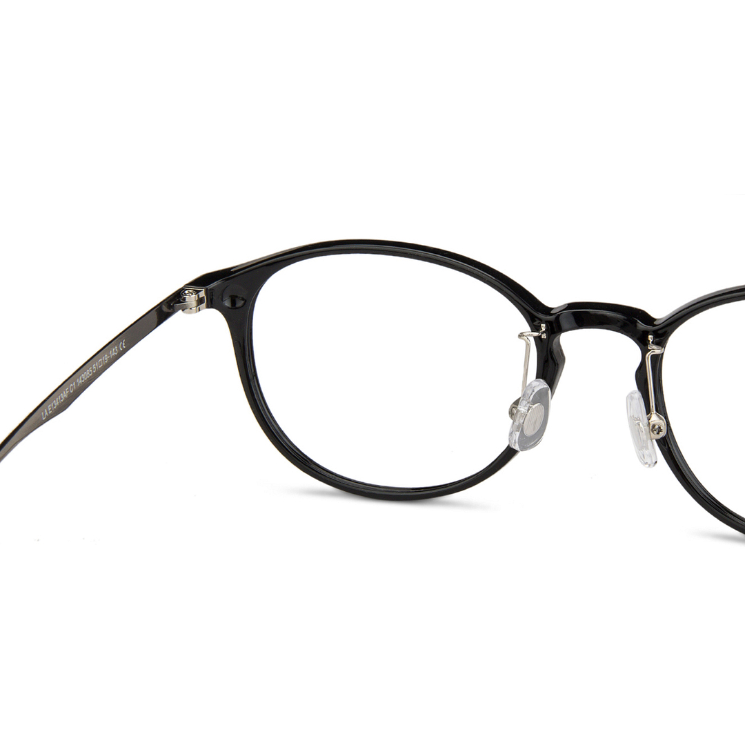 Lenskart Air Online Black Full Rim Round right side