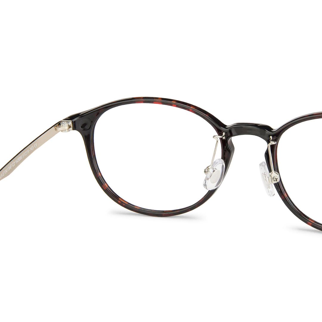 Lenskart Air Online Light Brown Full Rim Round right side