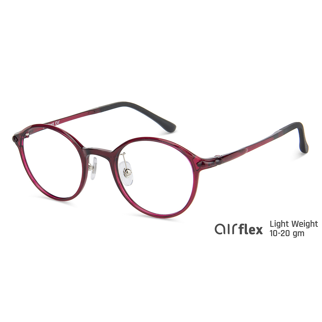 Lenskart Air Online Pink Full Rim Round right side