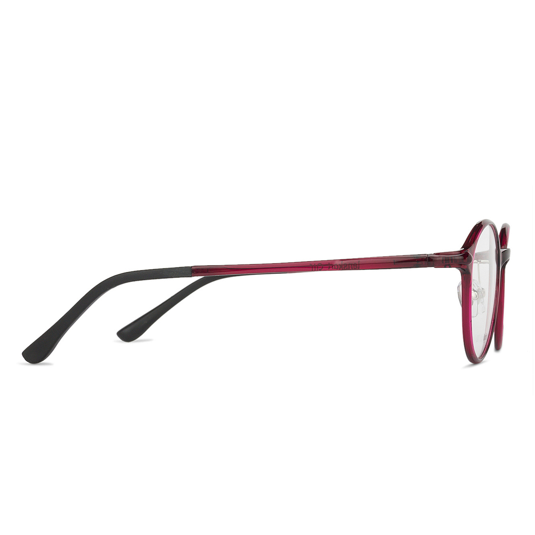 Lenskart Air Online Pink Full Rim Round left side