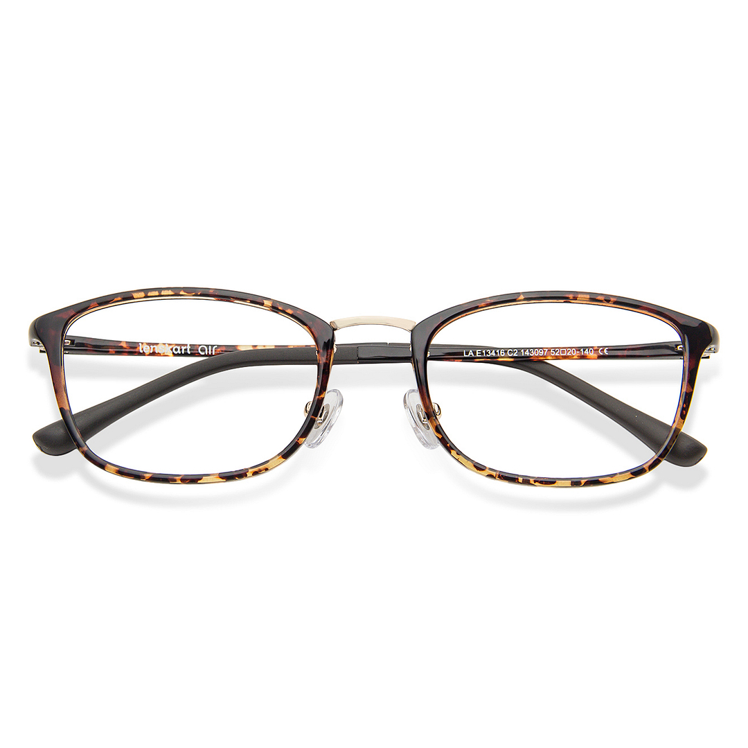 Lenskart Air Online Gold Full Rim Rectangle left side