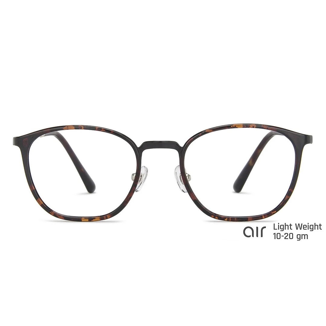 Lenskart Air Online Light Brown Full Rim Square left side
