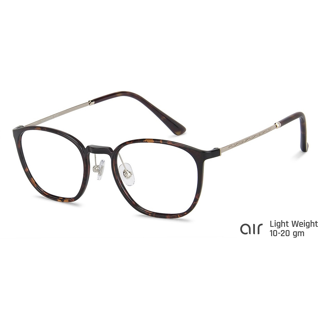 Lenskart Air Online Light Brown Full Rim Square right side
