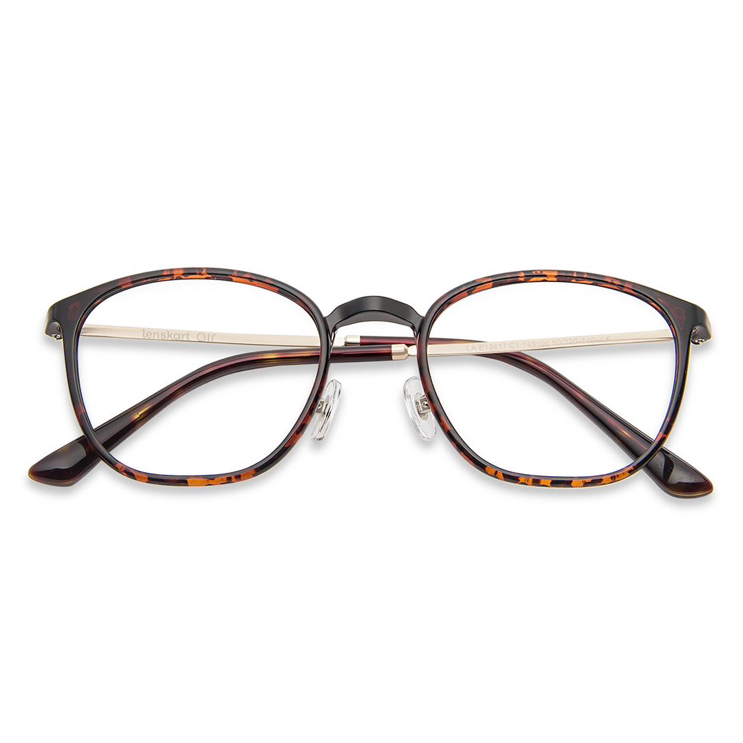 Lenskart Air Online Light Brown Full Rim Square left side