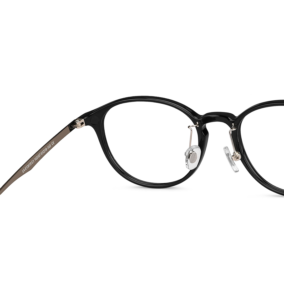 Lenskart Air Online Black Full Rim Round right side