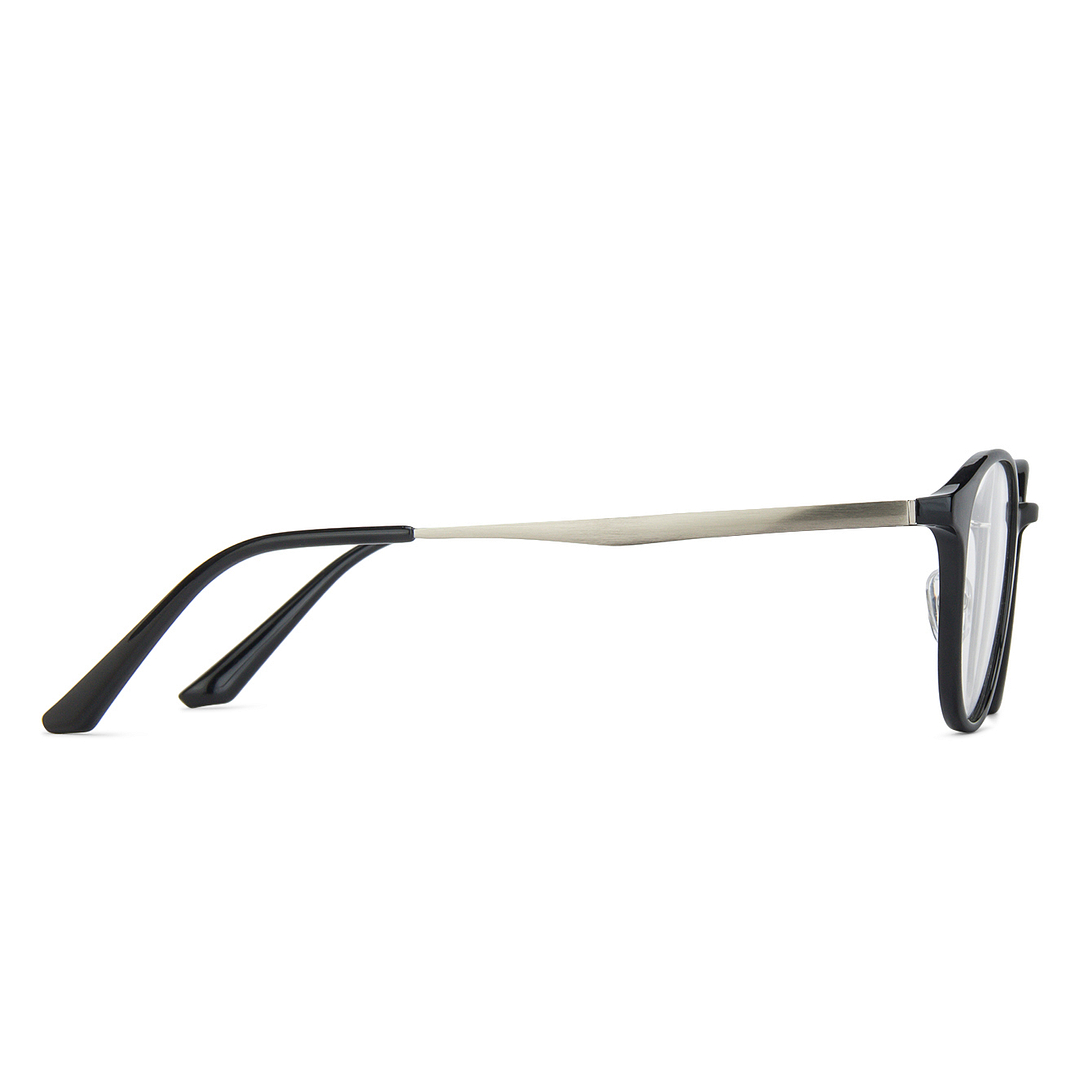 Lenskart Air Online Black Full Rim Round right side