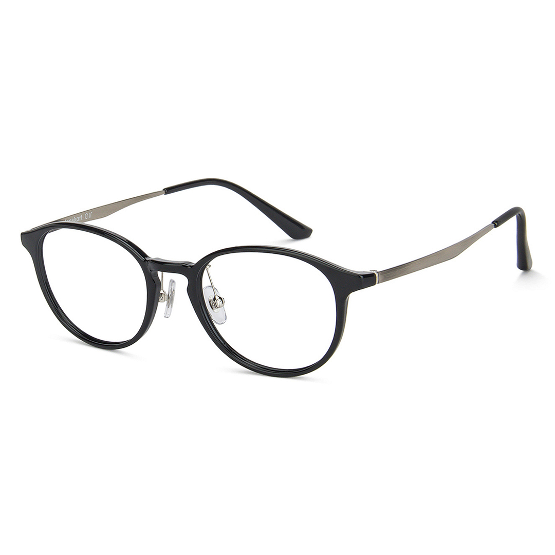 Lenskart Air Online Black Full Rim Round right side