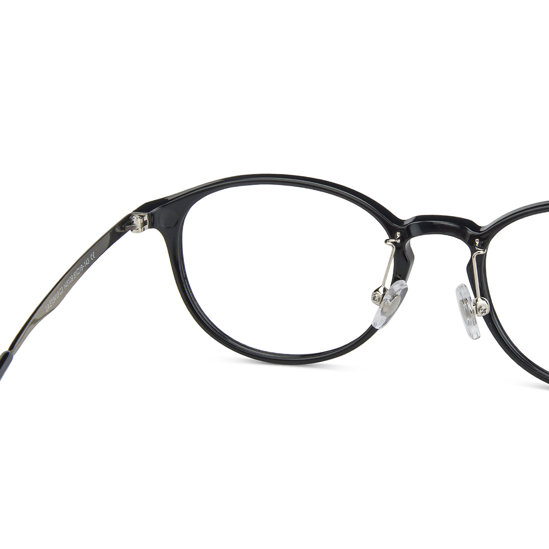Lenskart Air Online Black Full Rim Round right side