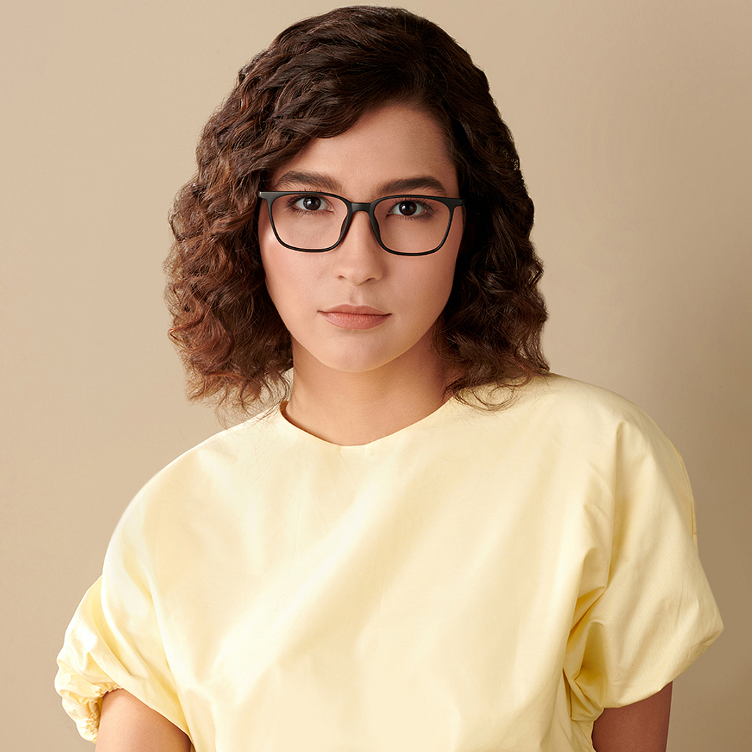 Lenskart Air Online Black Full Rim Square right side