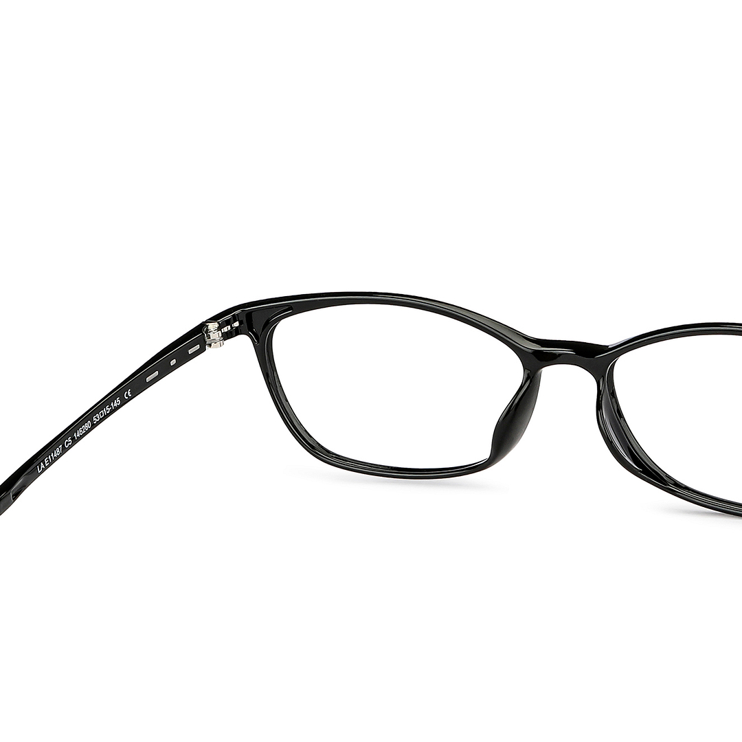 Lenskart Air Online Black Full Rim Cat Eye right side