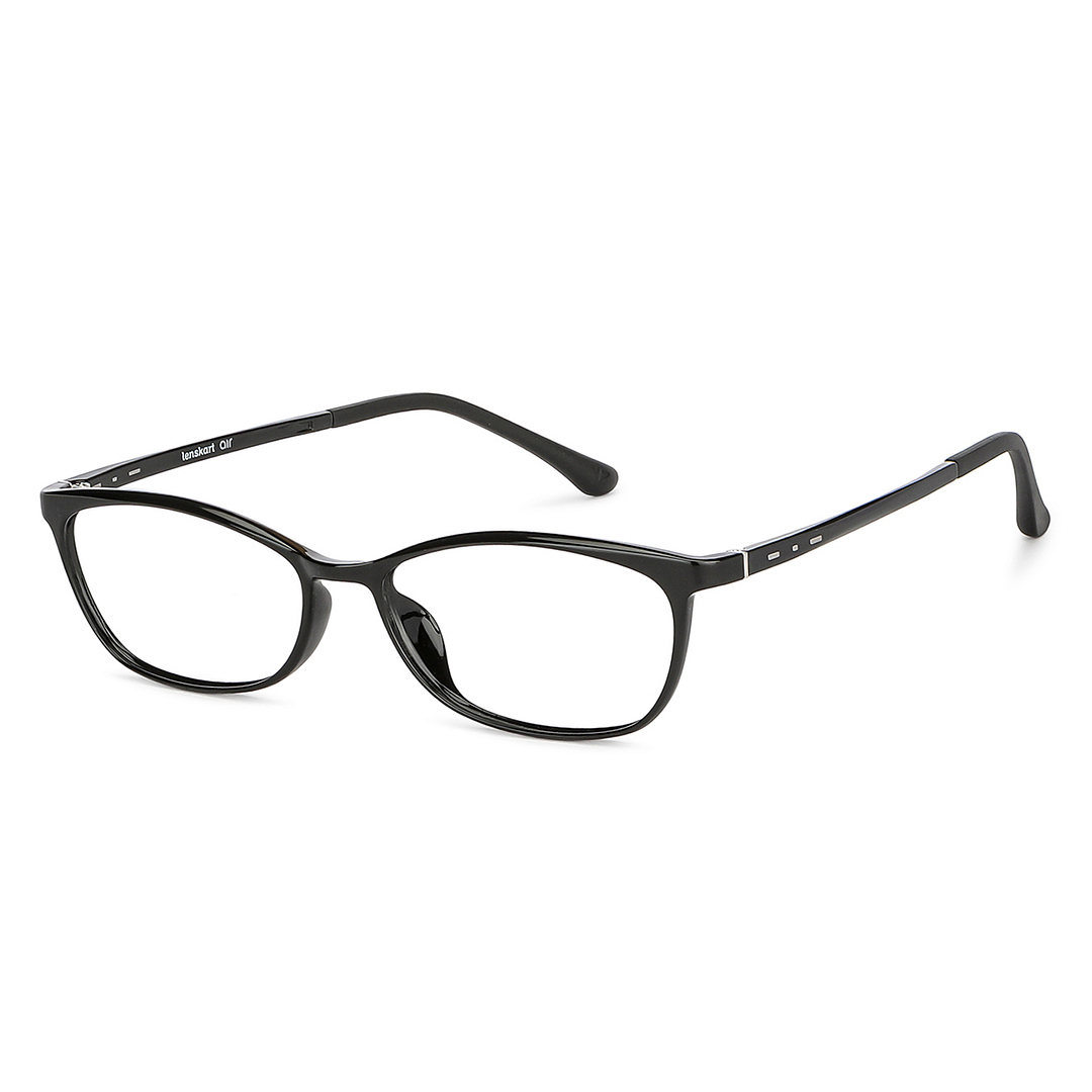 Lenskart Air Online Black Full Rim Cat Eye right side