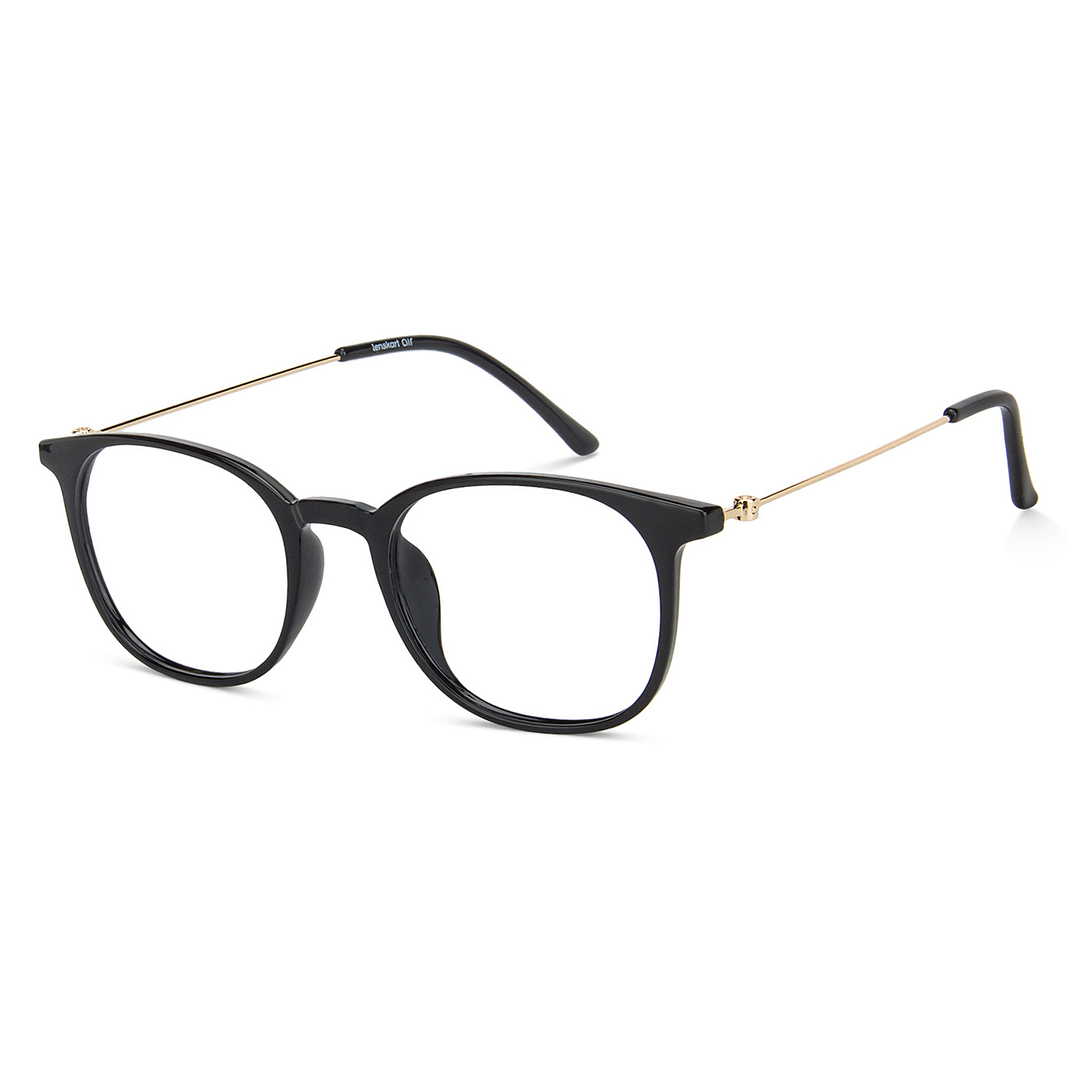 Lenskart Air Online Black Full Rim Round right side