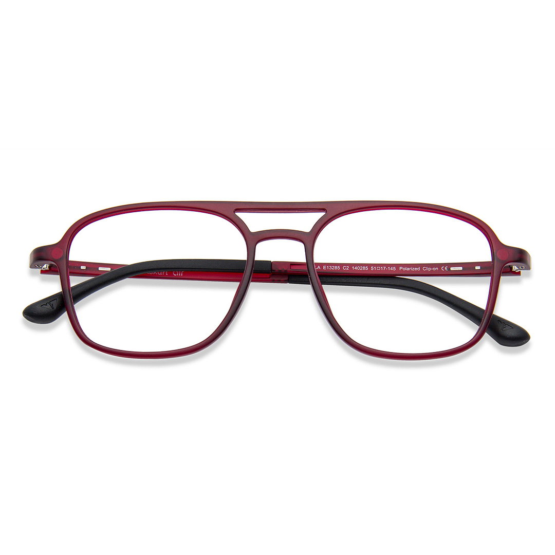 Lenskart Air Online Red Full Rim Square right side