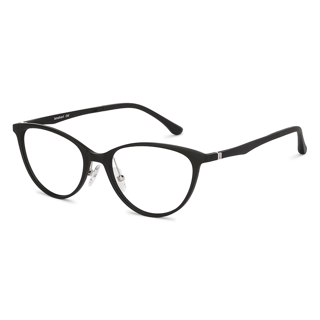 Lenskart Air Online Black Full Rim Cat Eye right side