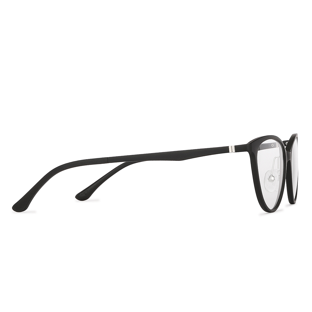 Lenskart Air Online Black Full Rim Cat Eye left side