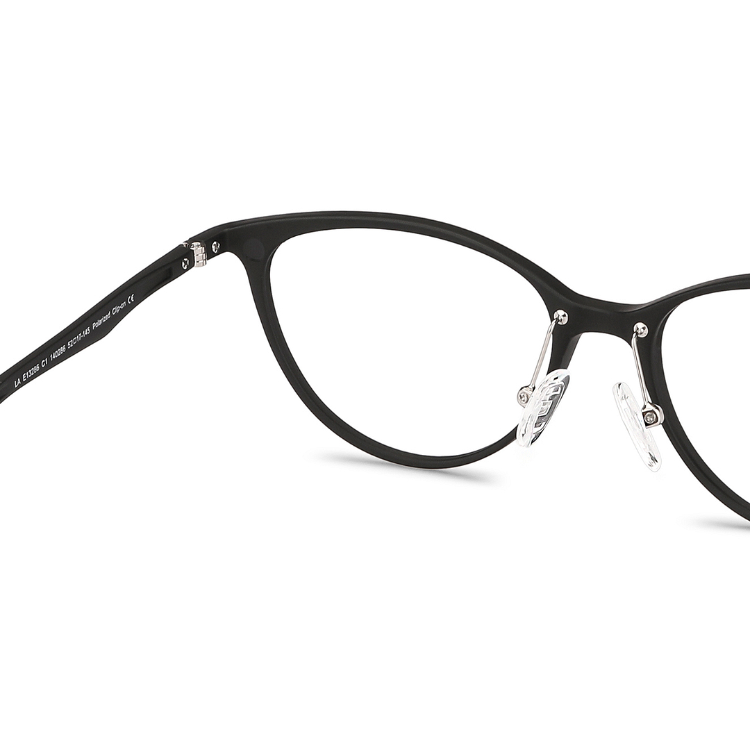 Lenskart Air Online Black Full Rim Cat Eye right side
