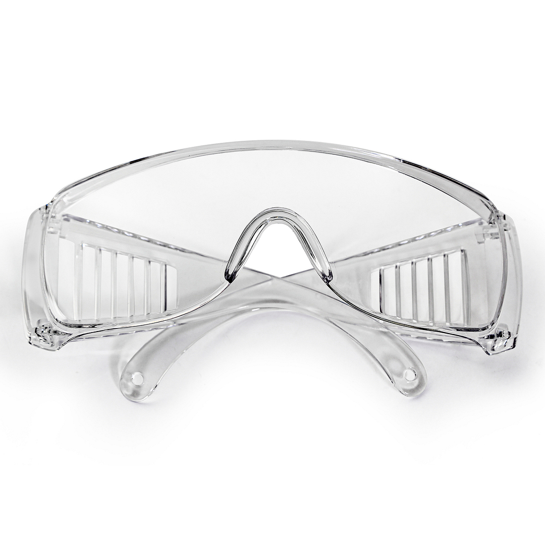 Lenskart Safety Goggles Transparent Half Rim Square  Size-132  Lenskart Safety Goggles L E13334 C1 right side