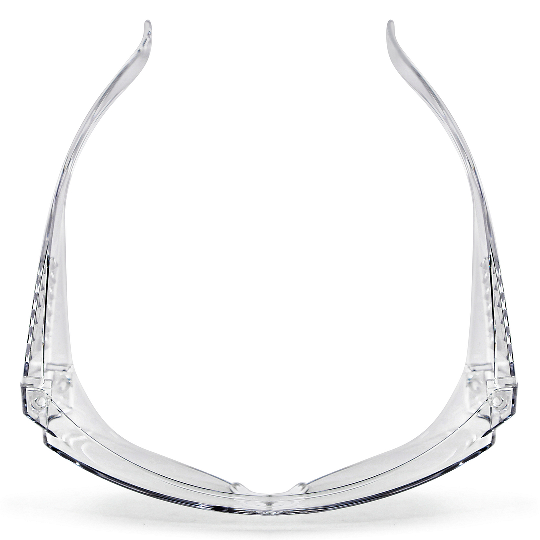 Lenskart Safety Goggles Transparent Half Rim Square  Size-132  Lenskart Safety Goggles L E13334 C1 left side