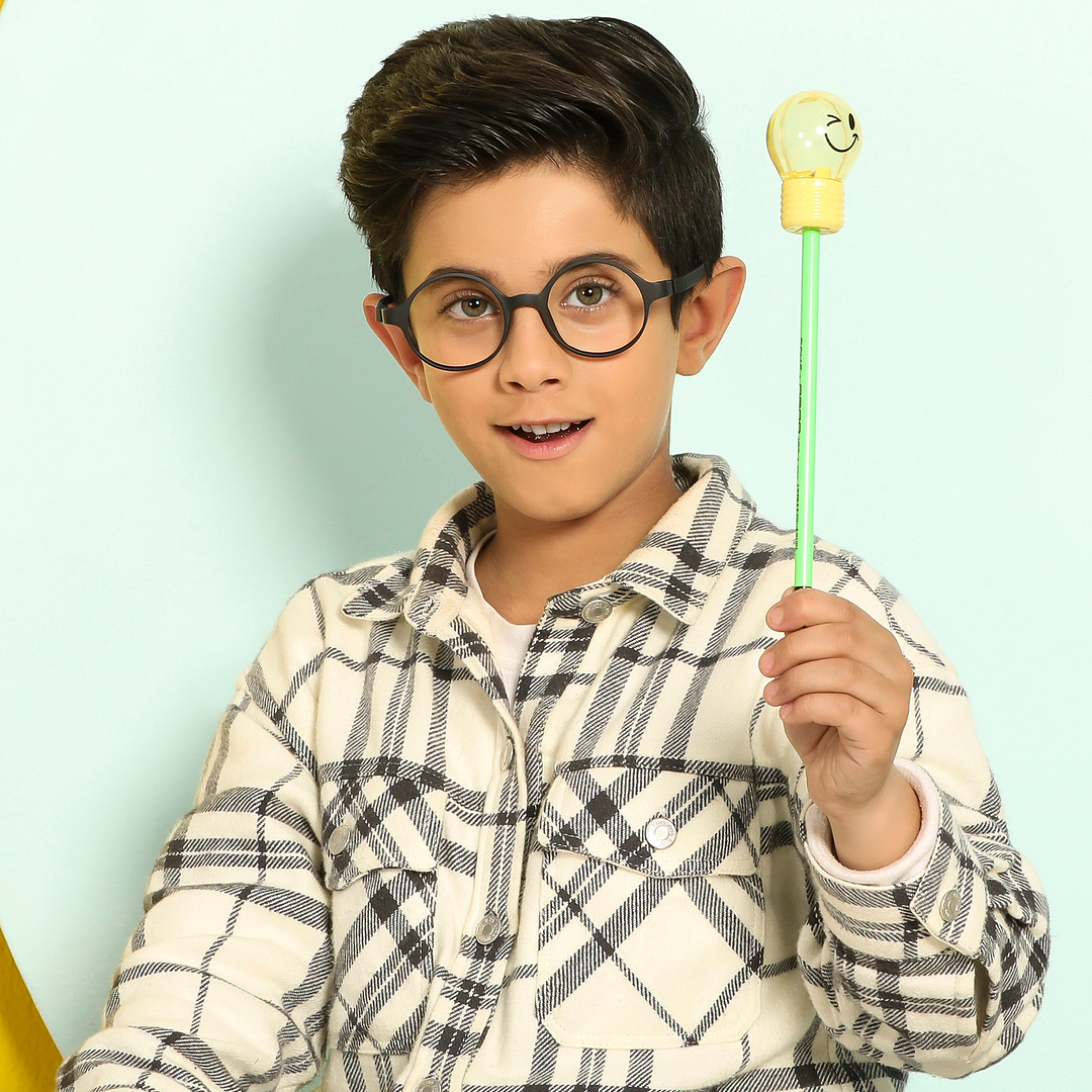 Hooper Online Black Full Rim Round right side