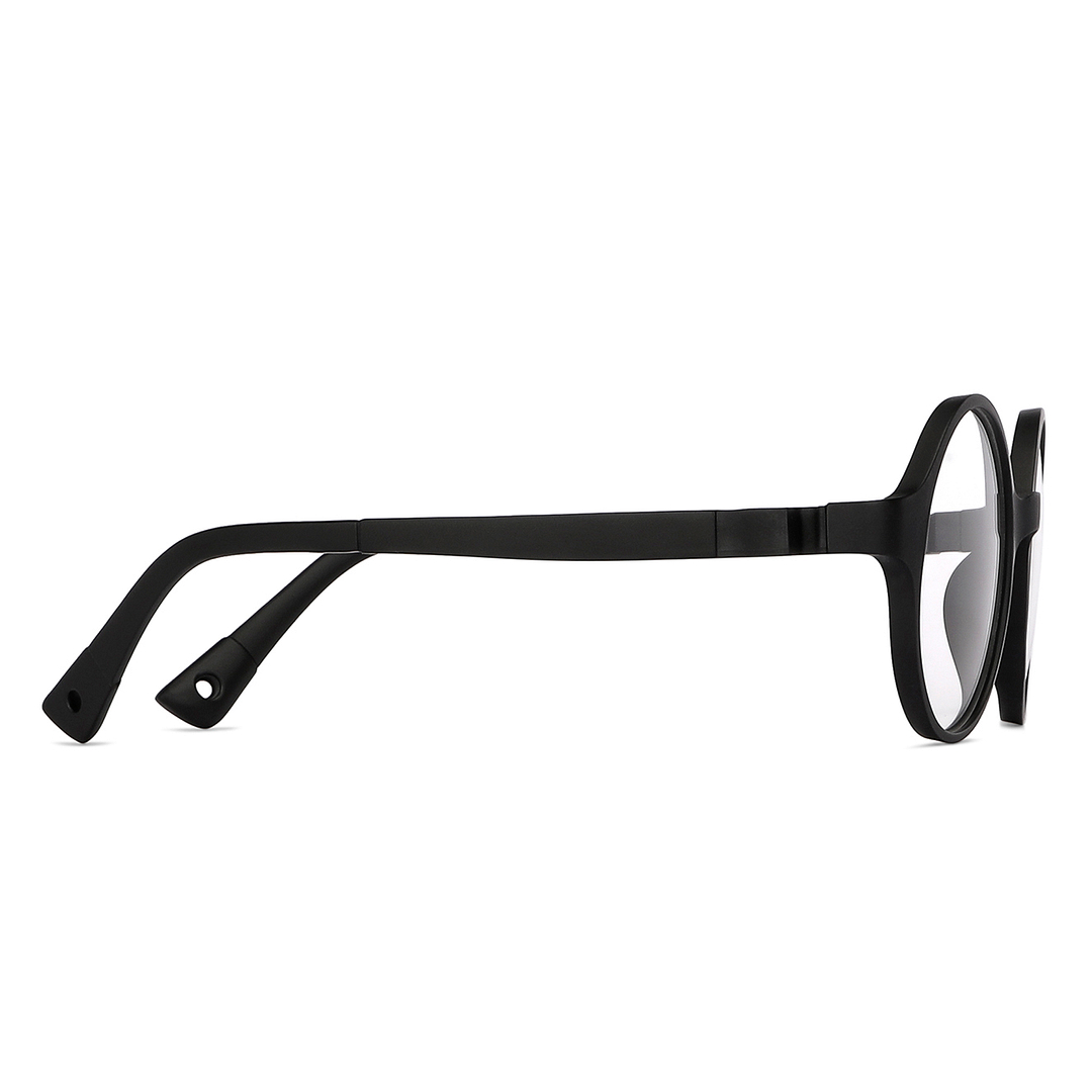 Hooper Online Black Full Rim Round left side