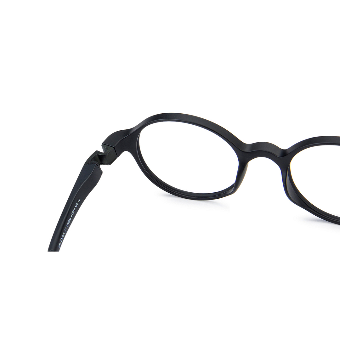 Hooper Online Black Full Rim Round left side