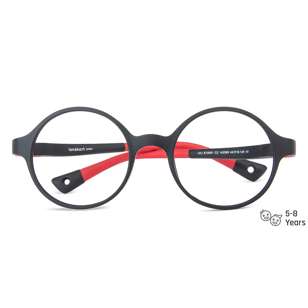 Hooper Online Black Full Rim Round left side
