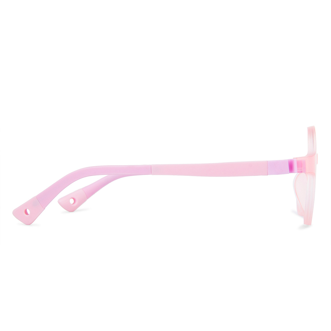 Hooper Online Pink Transparent Full Rim Round right side