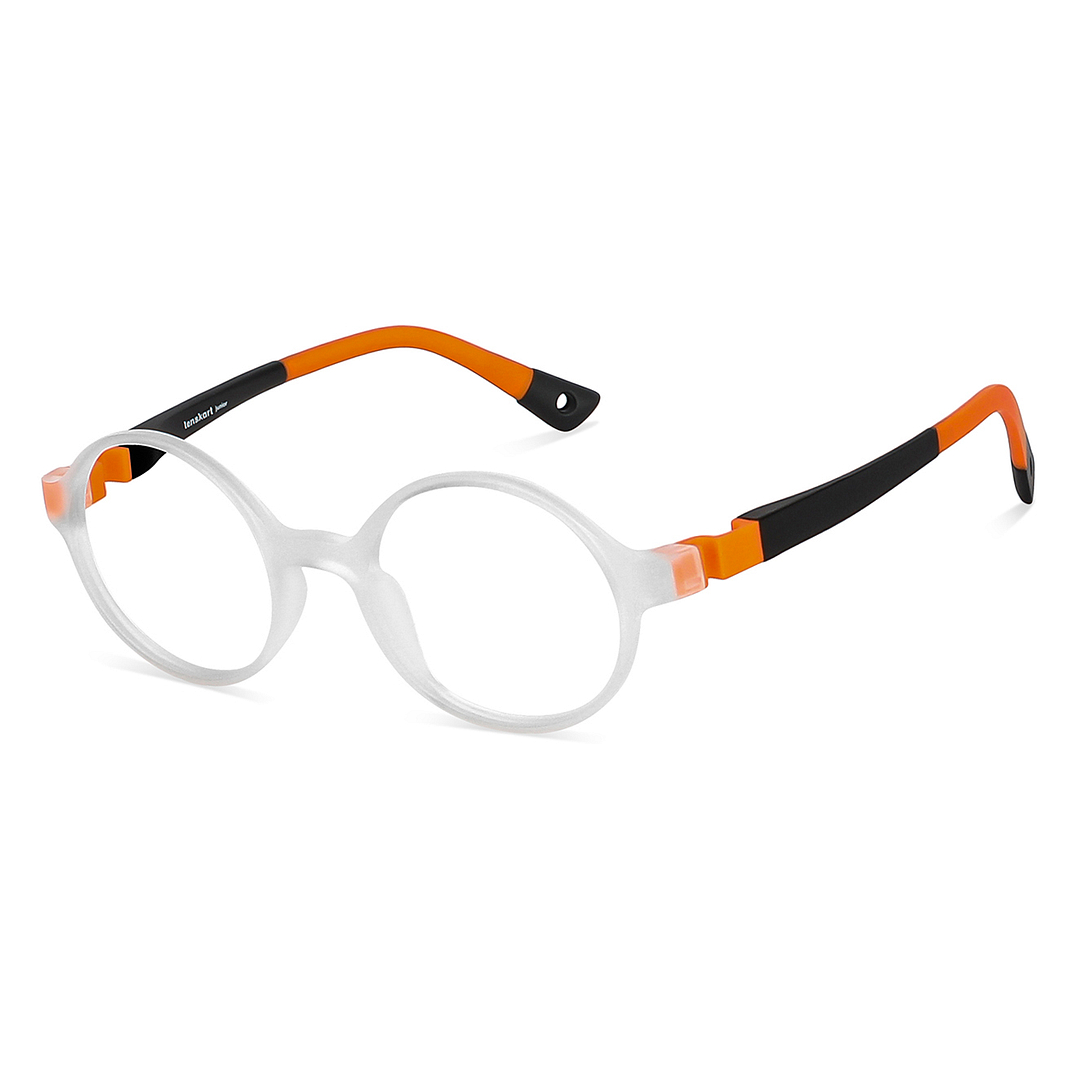Hooper Online Crystal Transparent Full Rim Round left side