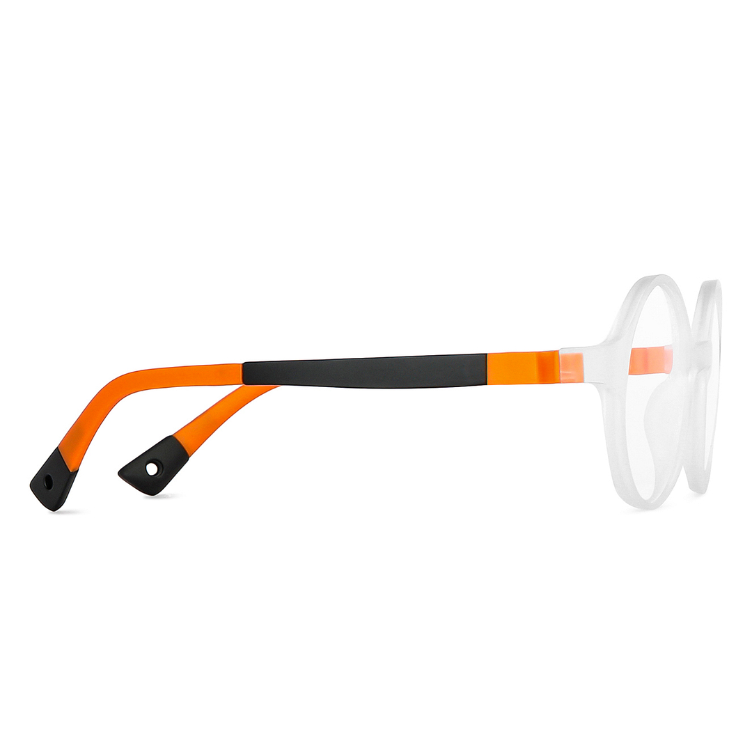 Hooper Online Crystal Transparent Full Rim Round left side