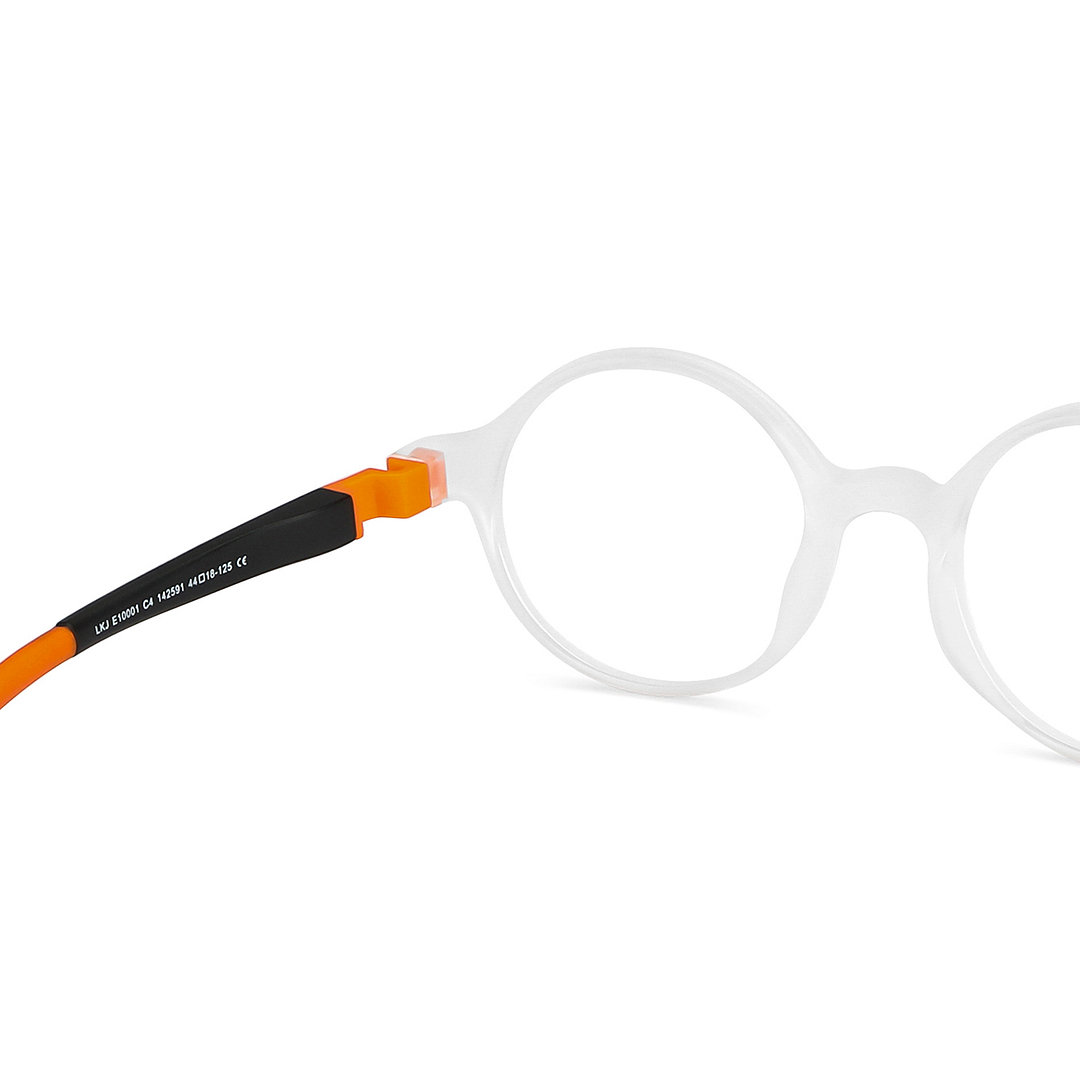 Hooper Online Crystal Transparent Full Rim Round right side