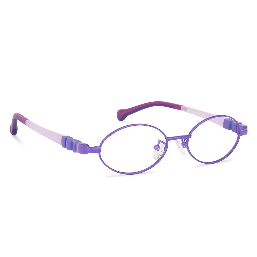 Hooper Online Purple Full Rim Round left side