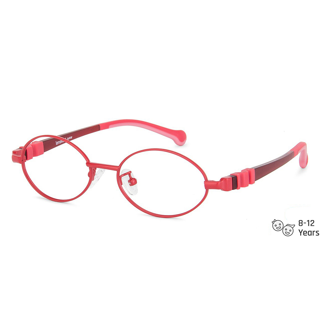 Hooper Online Red Full Rim Round left side
