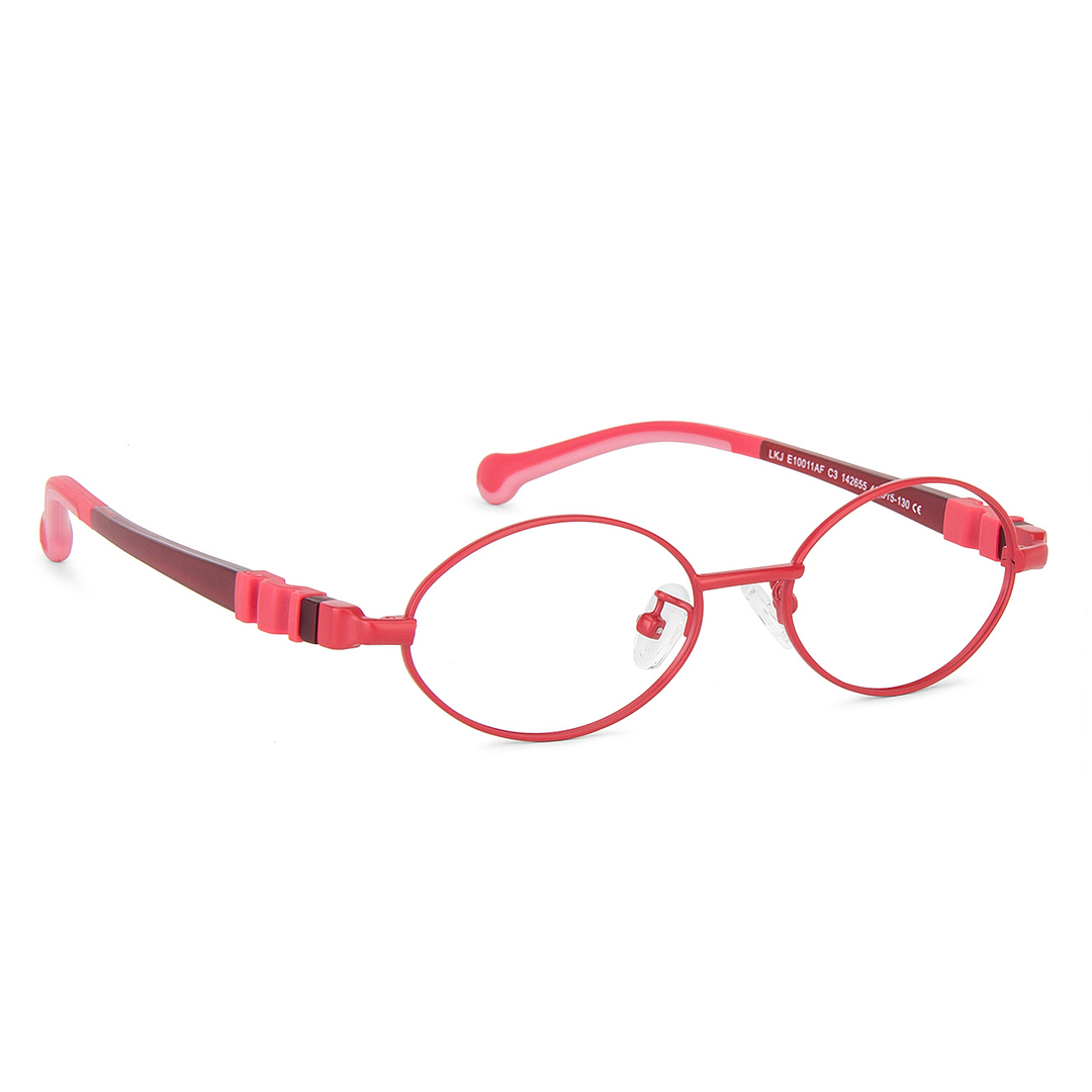 Hooper Online Red Full Rim Round left side