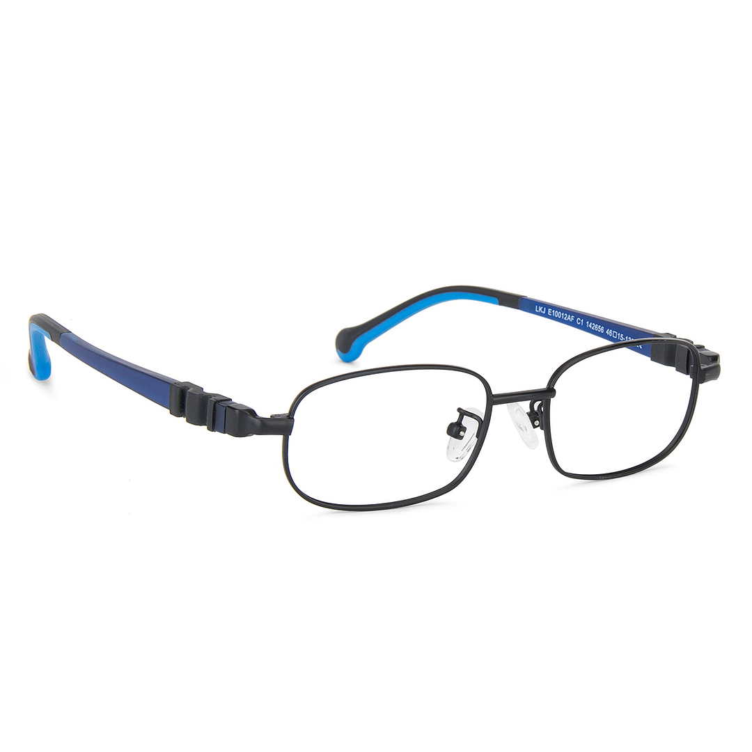 Hooper Online Black Full Rim Rectangle left side