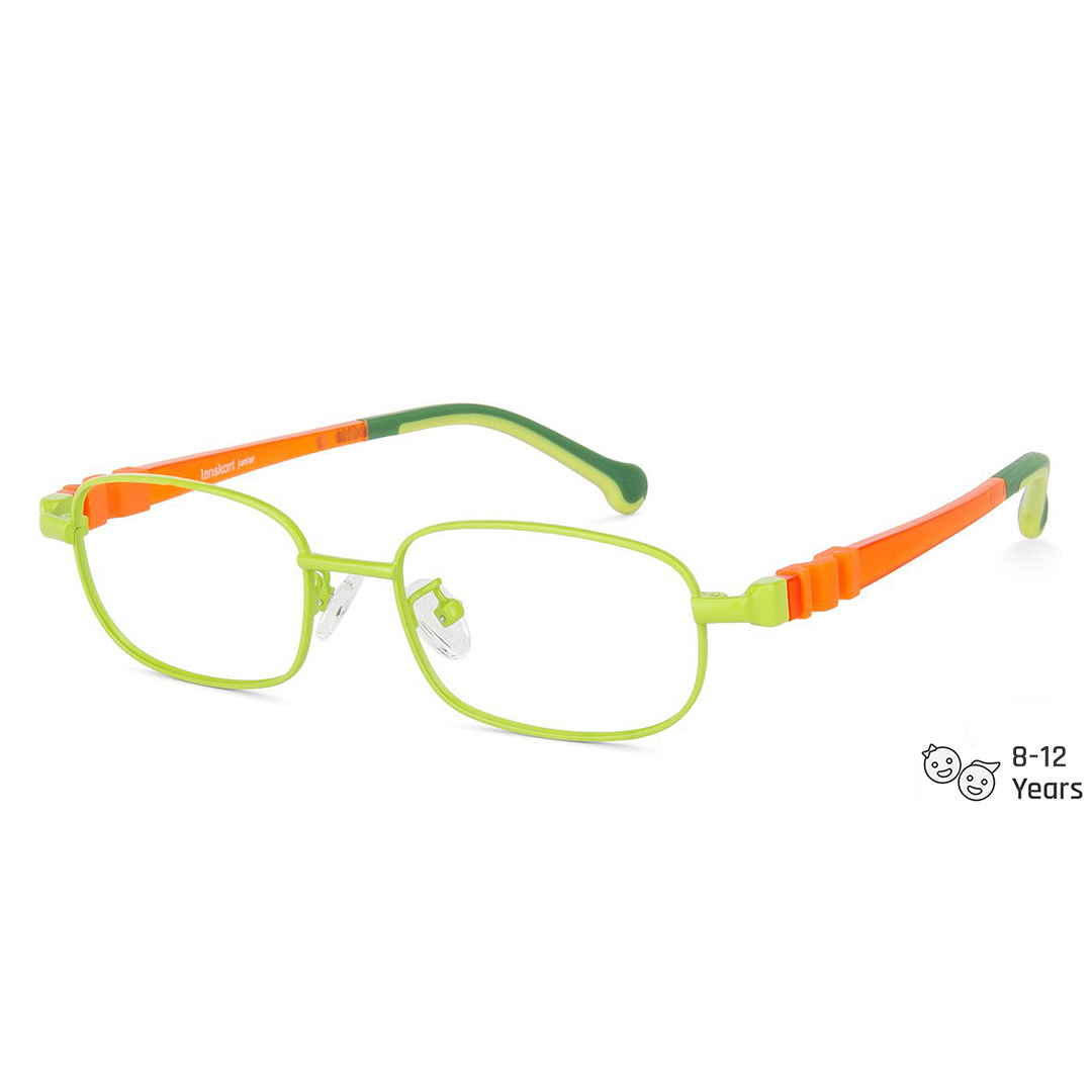 Hooper Online Green Full Rim Rectangle left side
