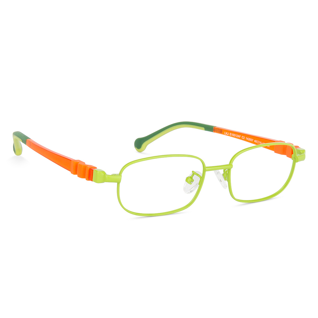 Hooper Online Green Full Rim Rectangle left side