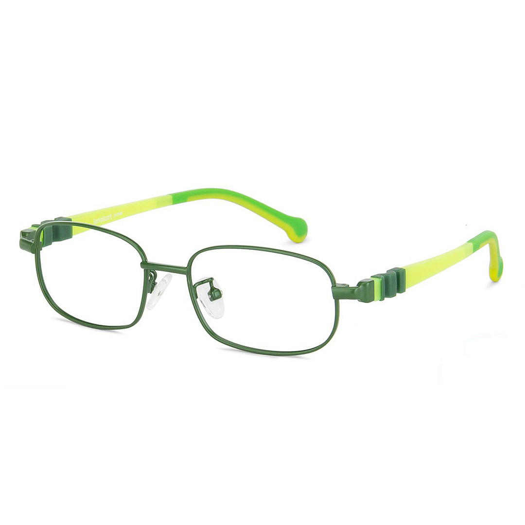 Hooper Online Green Full Rim Rectangle right side