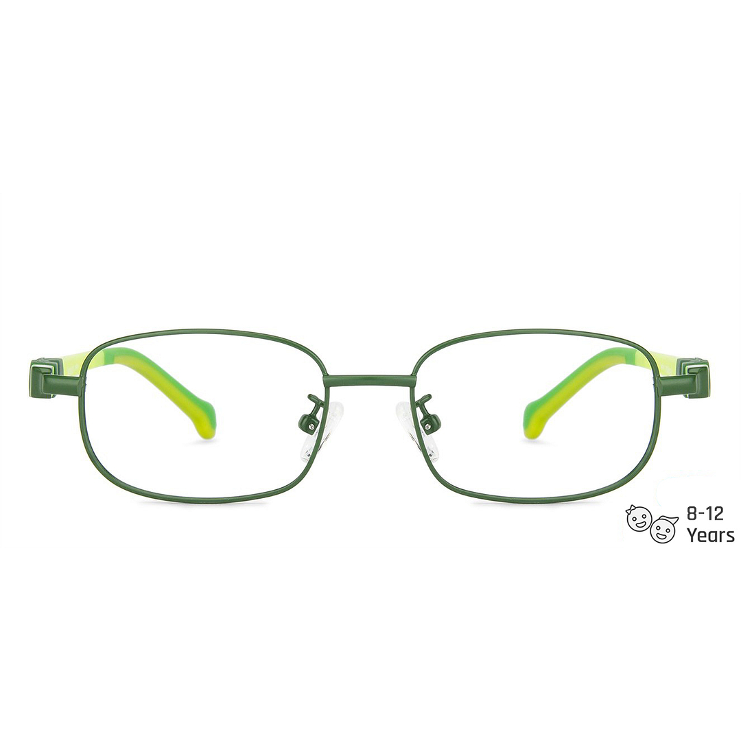 Hooper Online Green Full Rim Rectangle right side