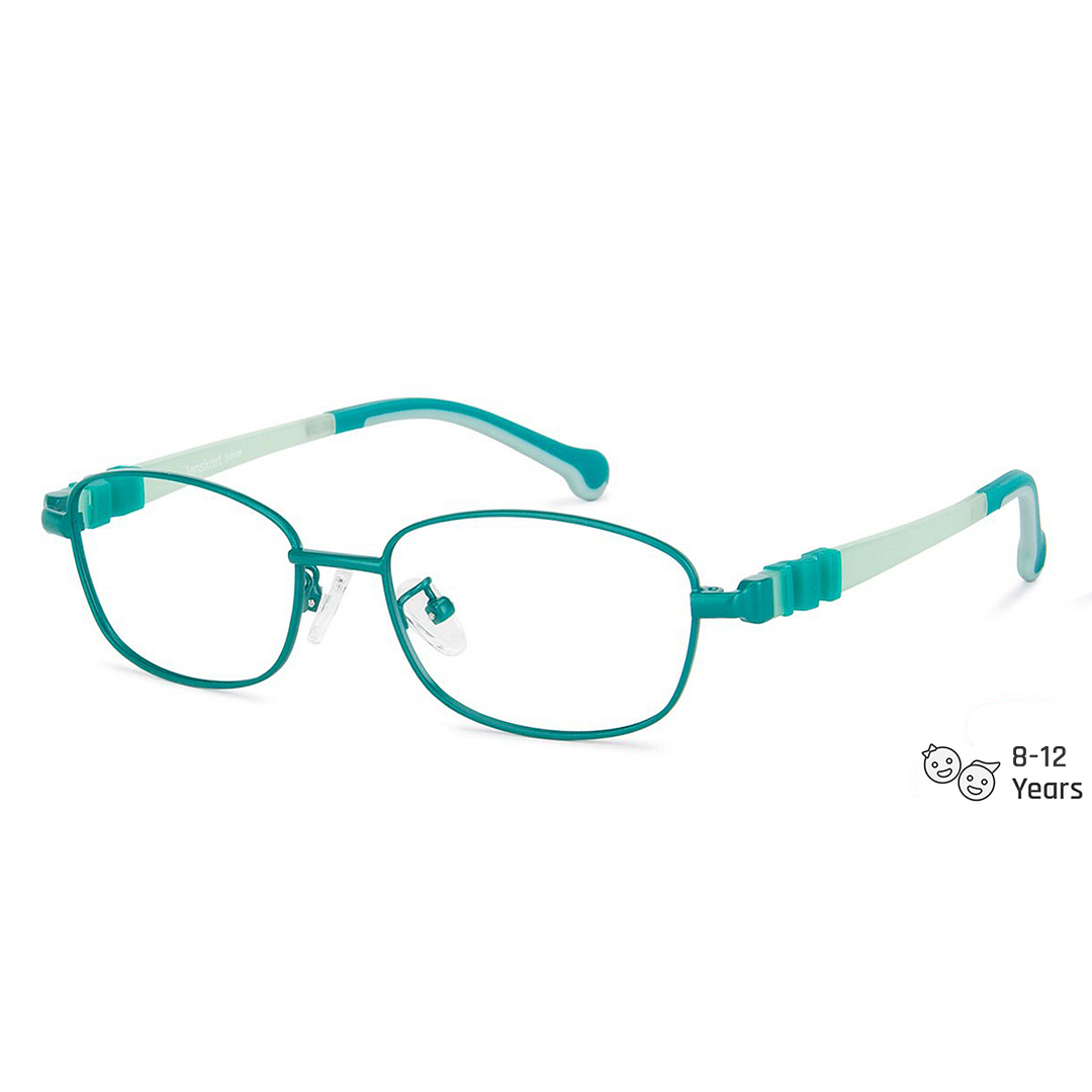 Hooper Online Green Full Rim Rectangle left side